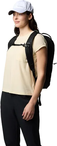 Vista 6 de Columbia Mochila Echo Mountain unisex de 25 L, color negro, talla única