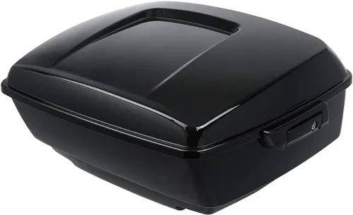 Vista 15 de XFMT Maletero de Motocicleta 34,8 cm de Negro Mate para Harley Touring Road King Street Glide Road Glide Electra Glide Ultra Classic '14-Posterior