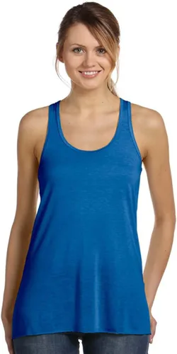 Vista 37 de Bella - Camiseta de tirantes para mujer, con espalda cruzada y holgada Athletic Heather