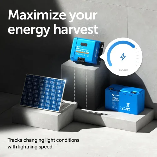 Vista 4 de Victron Energy SmartSolar MPPT Tr VE. Can Controlador de carga solar (Bluetooth) - Controladores de carga para paneles solares - 150V, 100 amperios