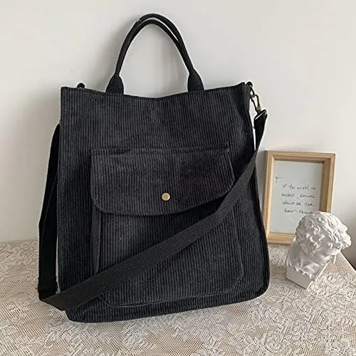 Vista 2 de Bolsa de pana para mujer