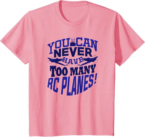 Vista 43 de RC Plane You Can Never Have Too Many RC Aviones Hobby Lover - Camiseta, gris, S