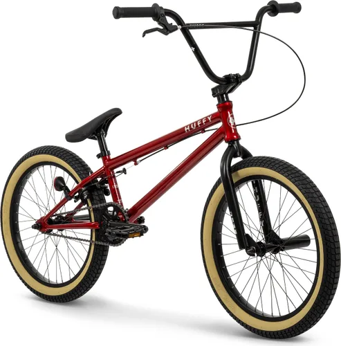 Vista 10 de Huffy 20 Inch BMX Bike for Kids, Race & Freestyle Styles, Lightweight Steel Frame, Single Speed Drivetrain, 20” Wheels, Beginner BMX Bike for Street
