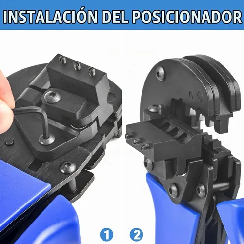Vista 4 de iCrimp - Kit de herramientas de prensado solar para instalación de paneles solares, juego de herramientas solares todo en uno con crimpador solar