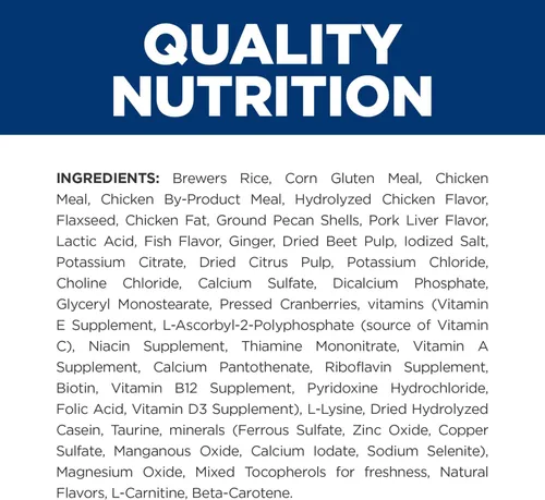 Vista 4 de Hill's Prescription Diet i/d Stress Digestive Care Alimento seco para perros # 1 recomendado por veterinarios, receta de pollo, 8 libras. Bolsa