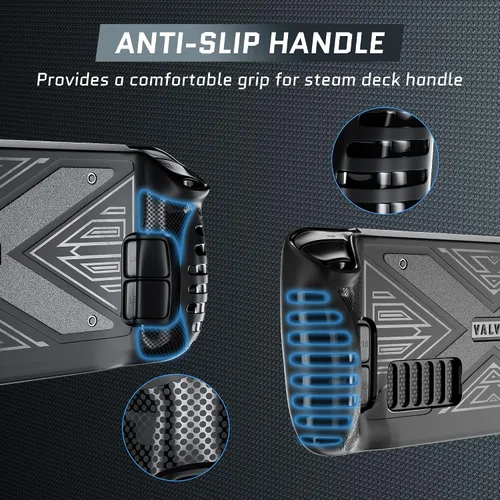 Vista 3 de RHOTALL Funda protectora de TPU duradera compatible con cubierta de vapor, accesorios de protección completa para cubierta de vapor con diseño