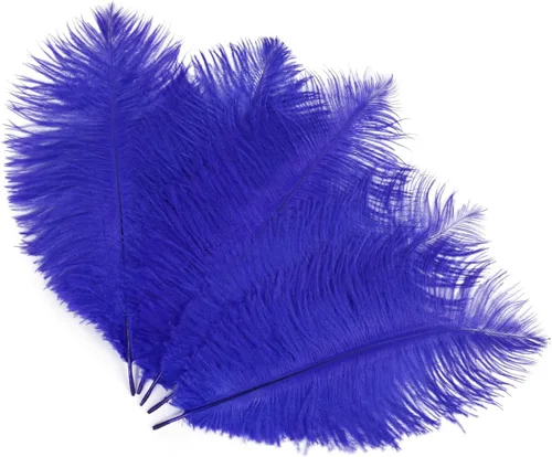 Vista 16 de Shekyeon - Plumas de avestruz (20 unidades, 7.9-9.8 in, 20 unidades)