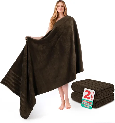 Vista 51 de American Soft Linen 100% Cotton Luxury Turkish Towels, 2PC 35x70 Bath Sheet