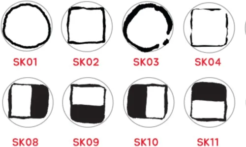 Vista 6 de Personalized Self-Inking Korean Name Stamp Dojang 도장