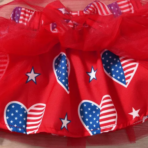 Vista 6 de Aalizzwell Traje de falda navideña para bebés recién nacidos american