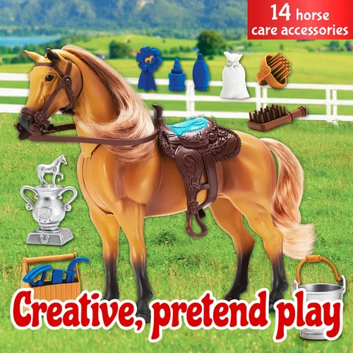 Vista 7 de SUNNY DAYS – Entertainment), diseño con lazo, color azul Champions Deluxe caballo, Quarter