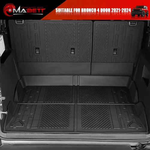 Vista 2 de Mabett - Respaldo de asiento y forro de carga para Ford Bronco 2021-2026 de 4 puertas