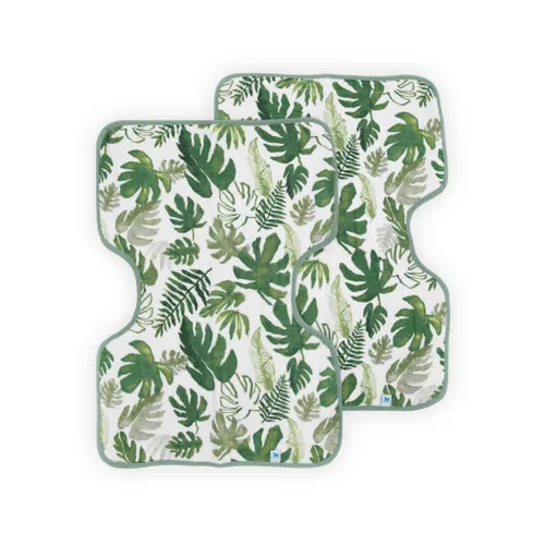 Vista 10 de Little Unicorn Paquete de 2 paños ultra absorbentes para eructos de alta calidad, suaves para la piel del bebé, tamaño más grande, diseño