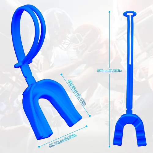 Vista 3 de ARGOMAX Protector bucal para deportes, hockey, lacrosse, béisbol, lucha libre, protección resistente y ajuste personalizado, protector bucal
