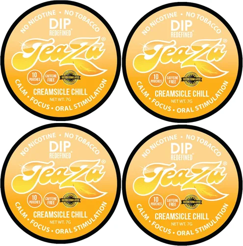 Vista 8 de TeaZA - Bolsas energéticas, sin humo, tabaco alternativo sin nicotina, sin tabaco y saludable para masticar tabaco, alternativa para masticar tiene