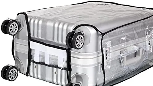 Vista 5 de Fundas de maleta fundas de equipaje para maleta protector de maleta protector de equipaje PVC impermeable maleta de viaje se adapta a la mayoría