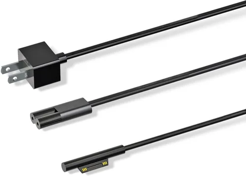 Vista 3 de Surface Book Surface Laptop Charger, 102W 15V 6.33A Fuente de alimentación para Surface Book 2 3, Surface Laptop Studio 1798 1706, Surface Laptop
