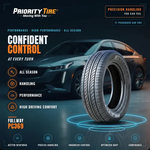 Vista 2 de Fullway PC369 - Juego de 2 neumáticos radiales para turismo de automóviles de pasajeros para todas las estaciones, 195/70R14 195/70/14 195/70-14 91T