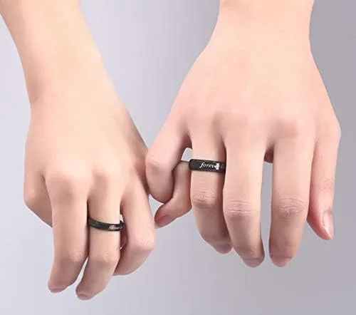 Vista 4 de OPALSTOCK - Anillos de compromiso personalizados para parejas y parejas