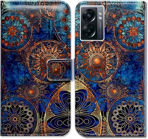 Vista 18 de Bcov Funda para OnePlus Nord N300 5G, diseño de pájaro negro y verde con tapa para teléfono con ranura para tarjeta y soporte para OnePlus Nord N300
