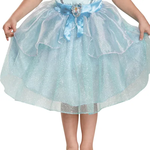 Vista 3 de Disfraz, vestido de Cenicienta de Disney, Un solo