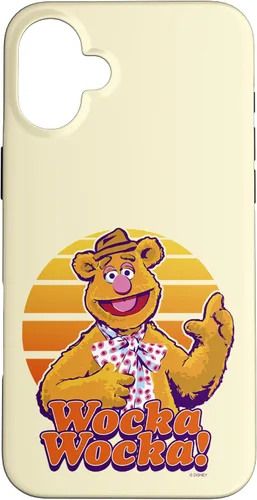 Vista 22 de Funda para iPhone 16 Disney The Muppets Fozzie Bear Wocka Wocka Retrato
