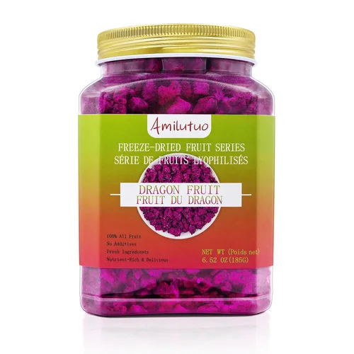 Vista 8 de Mango liofilizado, fruta liofilizada, 120g/4.23OZ de mango natural deshidratado, sin azúcar añadida, nada añadido, snack de superalimento, chips