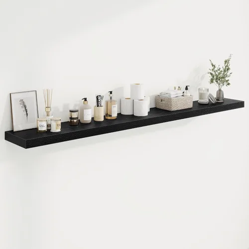 Vista 72 de Marsmiles Estantes flotantes cuadrados para pared, 8 pulgadas de ancho x 8 pulgadas de profundidad x 1.25 pulgadas de alto, paquete de 3 estantes