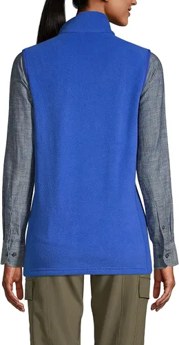 Vista 2 de Lands' End Chaleco de forro polar Thermacheck 100 para mujer