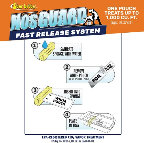 Vista 4 de STAR BRITE Control de olores de moho – Sistema de liberación rápida – Ideal para barcos, caravanas, automóviles y cabinas que salen