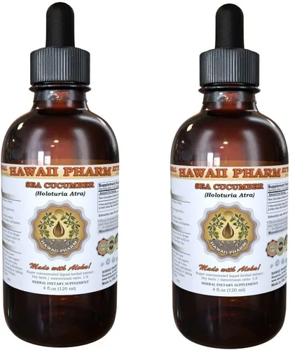 Vista 10 de Hawaii Pharm Extracto líquido de pepino de mar (Holoturia Atra) 2 fl.oz