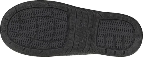 Vista 4 de Skysole - Pantuflas de forro polar para niños, suaves con talón cerrado