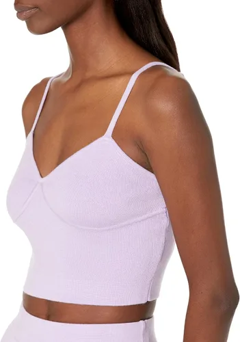Vista 3 de The Drop Bralette tipo suéter Catalina para mujer