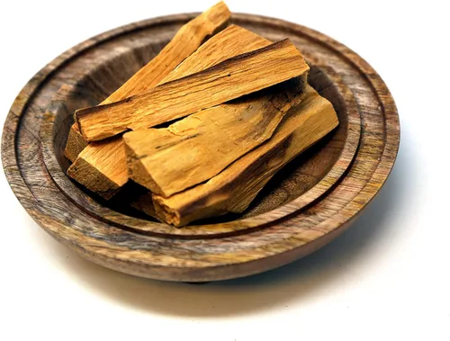 Vista 3 de Saint Terra - Palo de madera sagrada de Palo Santo prémium (corte artesanal), 8 onzas