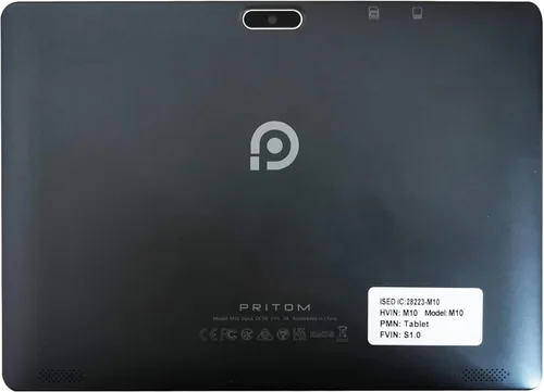 Vista 8 de PRITOM Tableta de teléfono Android 13 de 10 pulgadas con ranura SIM, 64 GB Quad Core, pantalla táctil IPS, cámara trasera de 8 MP WiFi GPS Bluetooth