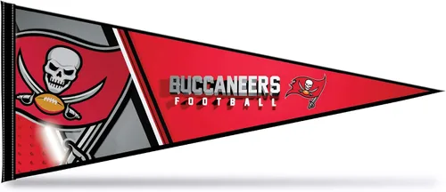 Vista 17 de Rico Industries NFL Football Primary 12" x 30" Felt Wall Décor Pennant - Great for Home/Bed Room/Man Cave Décor