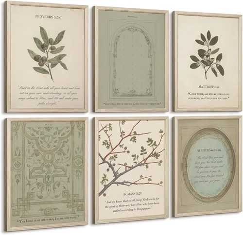 Vista 15 de Arte de pared para guardería, lienzo de animales del bosque, decoración de pared, imágenes de la habitación del bebé, impresiones de animales