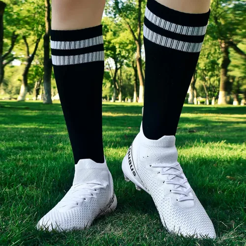 Vista 6 de Zquaus Zapatos de fútbol para hombre,Zapatos de fútbol atléticos para caminar,Ag Cleats Entrenamiento al aire libre