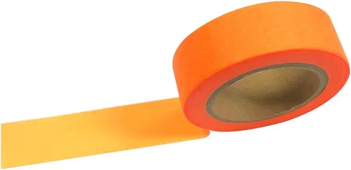 Vista 7 de Wrapables Cinta adhesiva Washi colorida, verde neón