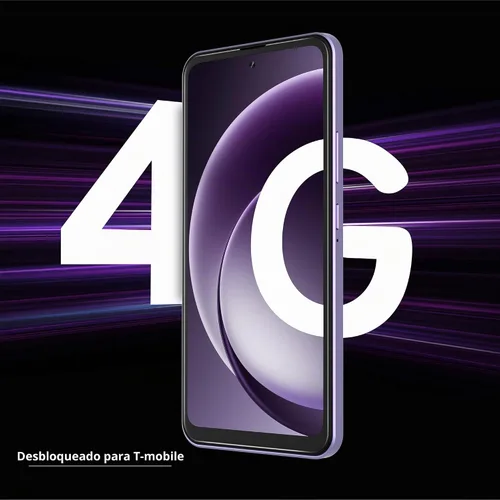 Vista 13 de Teléfonos desbloqueados 4G solo para T-Mobile, 6 GB+32 GB Púrpura claro