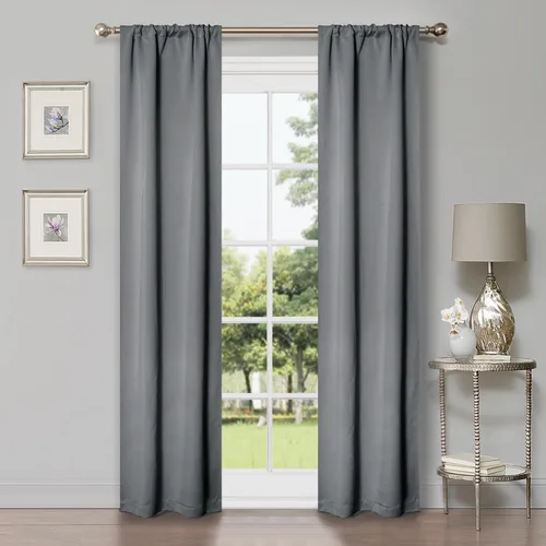 Vista 225 de Superior Cortinas Opacas, Oscurecimiento de Habitación, Dormitorio, Cortinas, Cocina, Acentos de Ventana de Sala de Estar, Bloqueo Solar, Térmico
