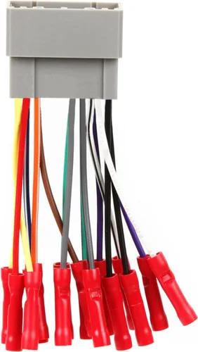 Vista 7 de Scosche Compatible con el paquete de mazos de cables y adaptador de antena de Chrysler, Dodge, Jeep y Plymouth 2002-2008 CR2AB