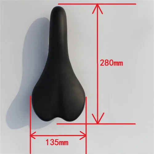 Vista 3 de Bike Saddle Seat Pad Breathable Comfortable Bicycle Fit for Road Bike Fixed Gear Bike
