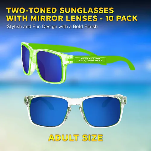Vista 51 de DISCOUNT PROMOS Gafas de sol con lentes de espejo