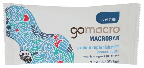 Vista 7 de GoMacro MacroBar - Barra de proteína vegana orgánica de plátano y mantequilla de almendras, 2.3 onzas