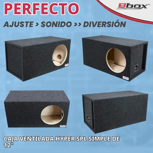 Vista 6 de Atrend - Gabinete de ventilación simple Spl de 15 pulgadas. Serie 15Lsv Atrend, Ventilado de un agujero, 12", Carbón