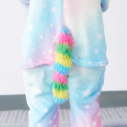Vista 3 de Pijama de unicornio para niños, disfraz de Halloween