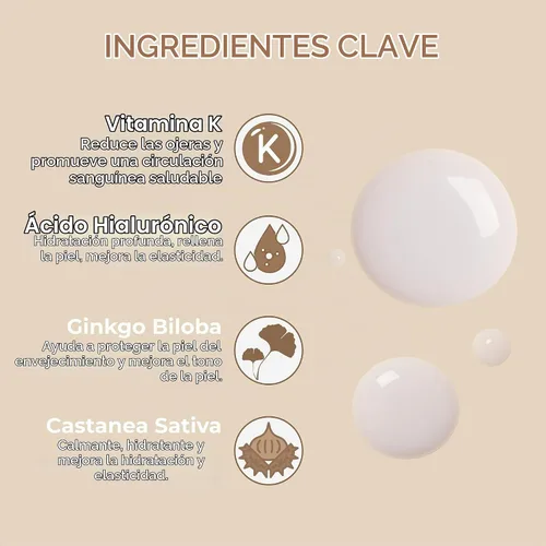 Vista 4 de Sesderma K-vit - Suero facial revitalizante para ojos, 1 fl oz