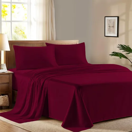 Vista 12 de Juego de sábanas 100% algodón egipcio para cama individual, sábanas de lujo de la serie 600 refinadas para cama de tamaño individual