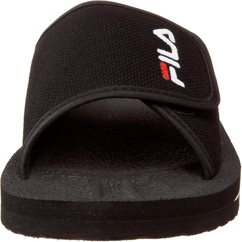 Vista 2 de Fila Pantuflas sin cordones para hombre, NegroBlancoRojo, 8